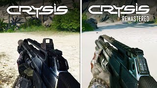 Crysis Remastered: сравнение ДО и ПОСЛЕ, изменения, геймплей, оружие (Как изменился Crysis?)