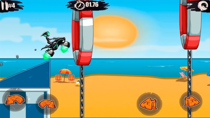 Moto X3M Pool Party - Online Game - Play for Free