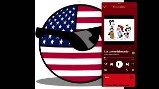 El mundo de yakko pero versión countryballs (America) después Europa