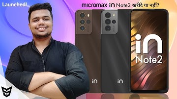 Micromax In Note 2 In Depth Review | Official Specifications | Price And First Sale Date And Time