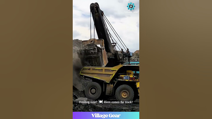 This Excavator & Dump Truck are BEASTS! 🚜💨 Mining ASMR! #mining #heavyequipment #asmr
