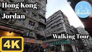 Walking in Hong Kong | 4K | Jordan | Walking Tour | ASMR | 2024/June