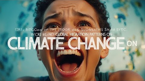 The Impact of Climate Change on Global Migration Patterns