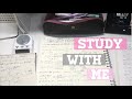 Study with me live 10:30-12:30 | 勉強動画