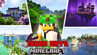 15000 Days Minecraft World Tour