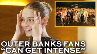 Madelyn Cline talks about her funniest OUTER BANKS fan encounters