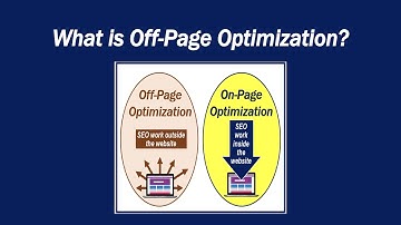 What is Off Page Optimization?
