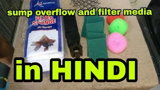 Diy Sump Filteration Media And Overflow Installation In Hindi Part 2, Aquarium Filter Kaise Banaye