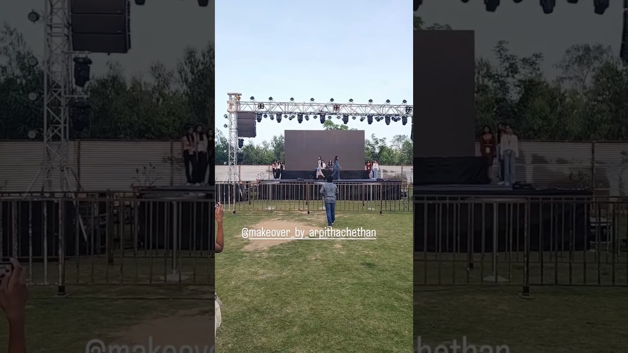 Fashion forever stage practice🌹🌹 