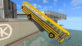 Building Cars Falls Crazy Crashes #2- BeamNG Drive