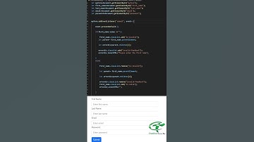 javascript form validation #shorts