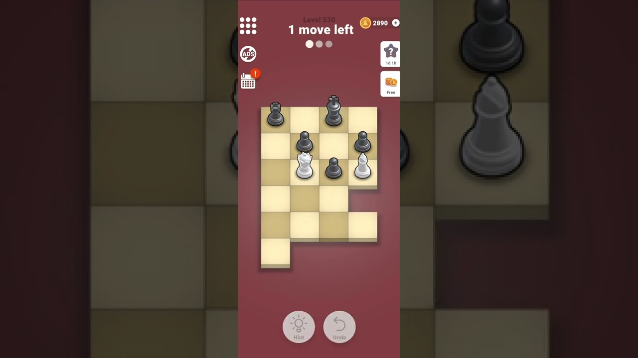 Pocket Chess level 530 walkthrough solution