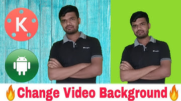 How to Change Video Background Use Chroma Key In Android | Kinemster | Kinmaster Editing