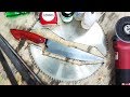 Making a Kitchen Knife from Saw Blade - 원형톱날로 주방용 칼만들기