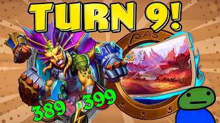 EPIC Turn 9 Highroll! | Hearthstone Battlegrounds screenshot 3