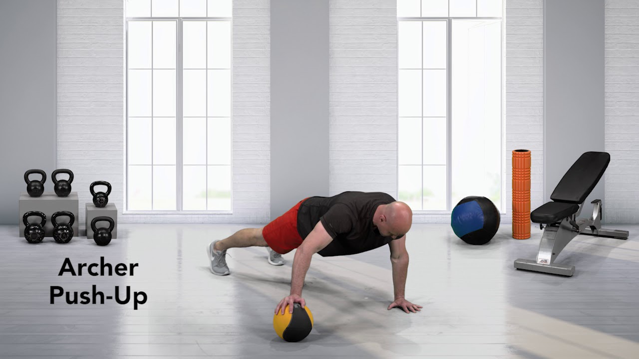 How to do an Archer PushUp YouTube
