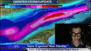 Historic Major Widespread Winter Storm From South to Northeast, Winter Storm Uri , Feb 13, 2021