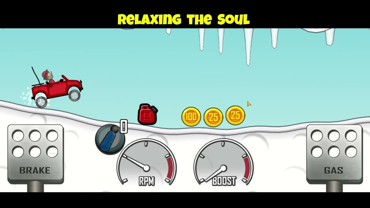 #12 - Slipping Inside Arctic Cave ❄️🚗 | Hill Climb Racing ...