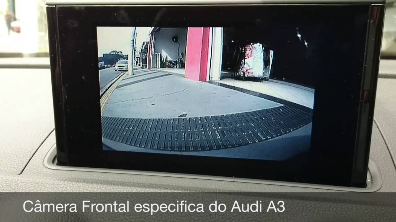 Audi A3 2015 - Desbloqueio de imagem + Câmera de ré + Câmera frontal + TV HD + Leitor de DVD