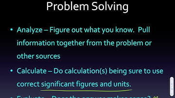 Chemistry and Honors Chemistry Unit 1 Video 1
