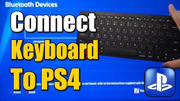 How to Connect Bluetooth Keyboard to PS4 Console (Best Method)