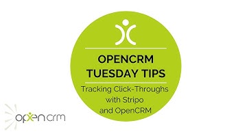 TuesdayTip - Tracking Click-Throughs with Stripo and OpenCRM