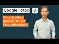 Schritt Für Schritt Alle Fotos Videos Von Google Auf Festplatte Sichern