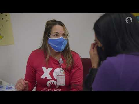 Lurie Children's Mobile Health Unit - Vaccinating the Caregivers