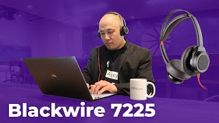 Plantronics Blackwire 7225 Wired Headset Overview