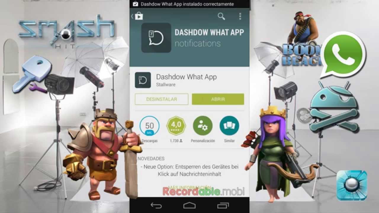 Whatsapp | notificaciones flotantes al estilo Facebook en Whatsapp | Floating notifications
