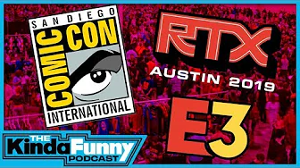 The Best and Worst Things About Conventions - Kinda Funny Podcast (Ep. 23)