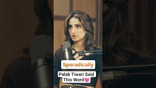 Palak Tiwari Used This Advanced English Word!|Meaning of Sporadically Explained #PalakTiwari English