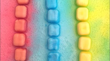 Fizzing Ice Cubes Easy Chemistry Experiment