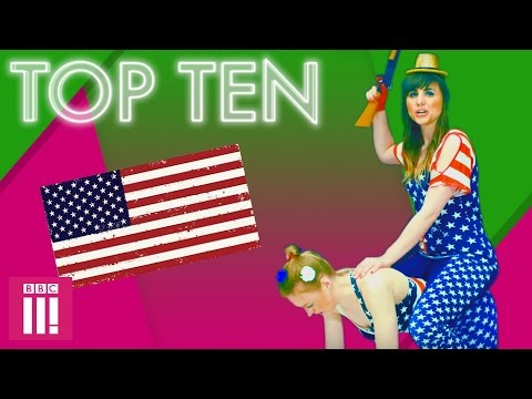 Top Ten: Best Things about the Land of The America | Sexy American Girls