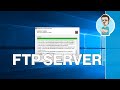 FileZilla Sever Setup Configuration Step-by-Step in Windows Server 2019!