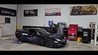 2008 C6 Base A6 with Btr red hot cam, XCFM cnc heads, LTs, Corsa CAI intake hits dyno.