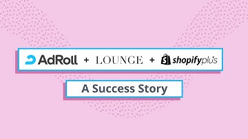 Lounge + AdRoll + Shopify Plus: A Success Story