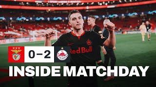 INSIDE MATCHDAY | SL Benfica vs. FC Salzburg | Simic & Gloukh lassen uns jubeln