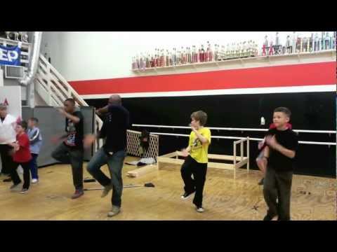 C'Yo Rehearses With Young Boys Dance Competitive Group - Next Step Dance Studio, Concord