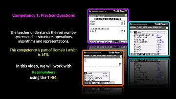 TExES 7-12 (235) Math Exam Competency 1:  Quiz Part (1 of 2)