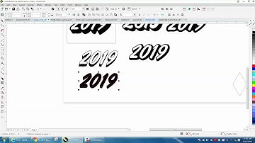 Corel Draw Tips & Tricks Contour a FONT to get this Effect part 3 Block Shadow