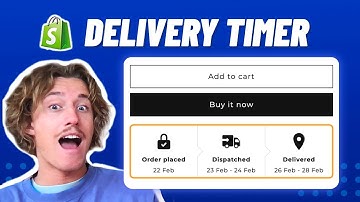 Add Delivery Timer to Product Page | Shopify Tutorial in 2024