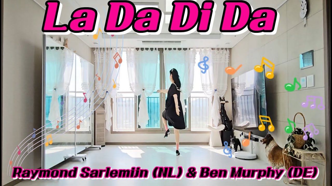 [ La Da Di Da ] Linedance demo Intermediate #Sarahchoi #Linedance # ...