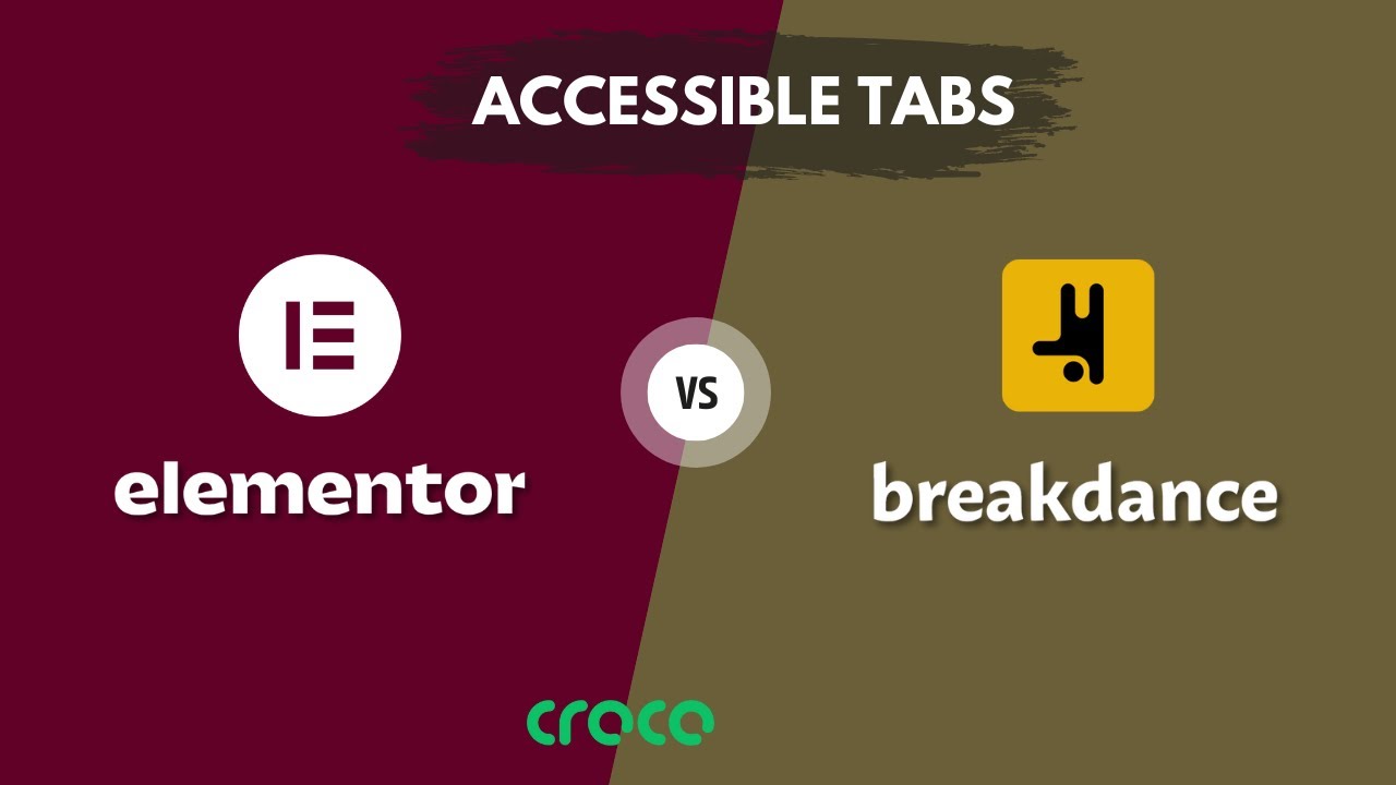 Elementor vs Breakdance: Which Tabs Are More Accessible? (Crocoblock JetTabs Included)