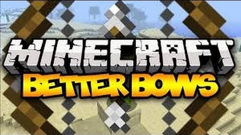 Minecraft mod showcase: better archary mod