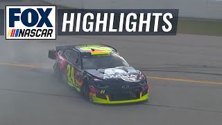 William Byron slams the wall early in Stage 2 | NASCAR ON FOX HIGHLIGHTS