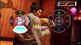 Like a Dragon: Ishin! Buyo Dance Minigame Completed