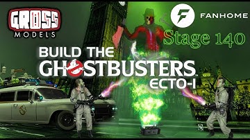 Fanhome 1:8 scale Ecto-1 Stage 140