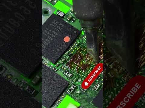 Old Camera IC Resoldering Fix | PCB Repair #shorts #electronic #shortvideo #shotsfeed #technology