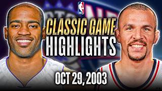 Early 2000s Vince Carter EPIC FINISH vs. Jason Kidd & The Nets | CLASSIC NBA HIGHLIGHTS